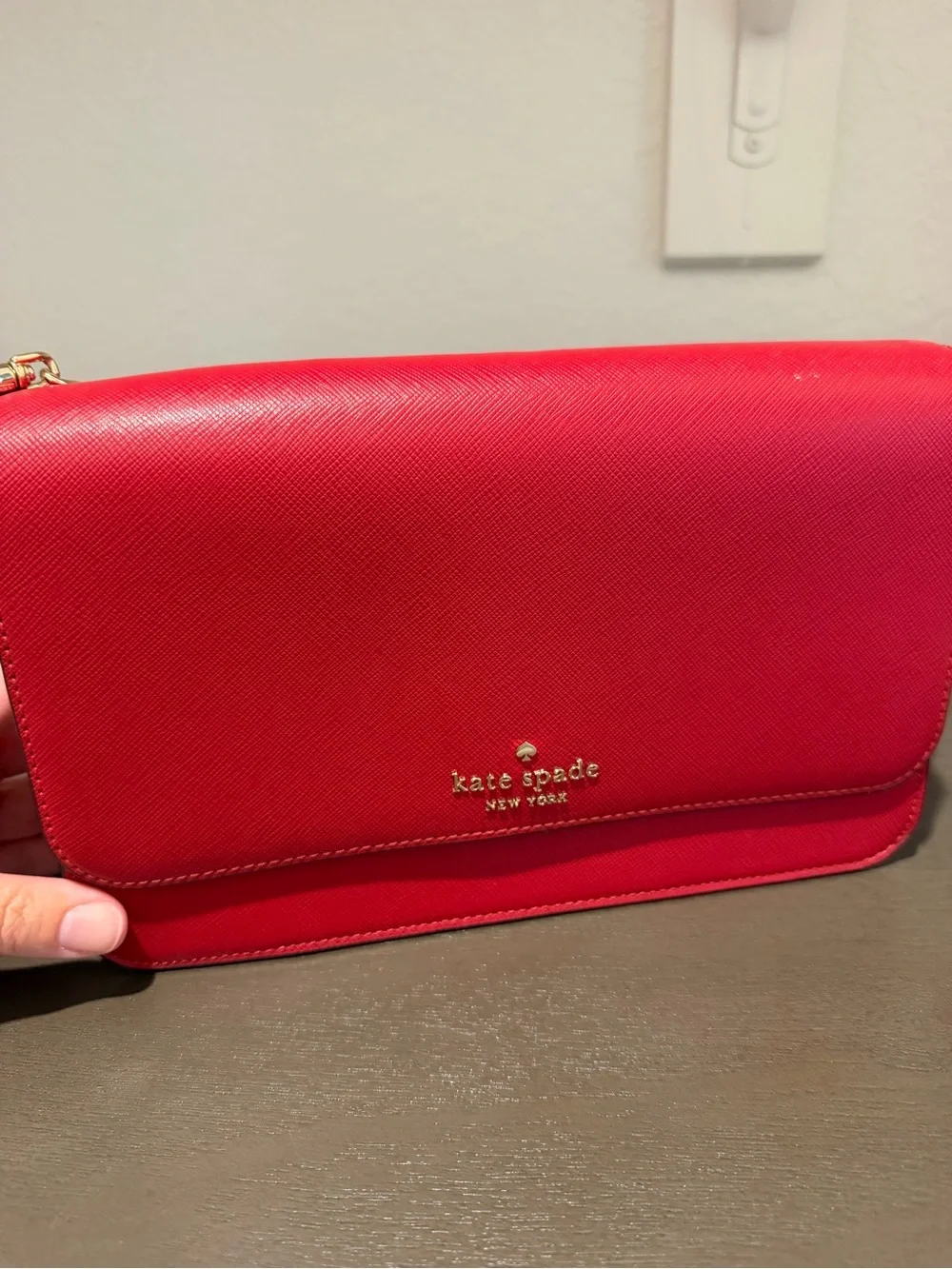 Kate Spade Red Crossbody Purse